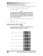 Preview for 40 page of PSC QuickScan 6000 Programming Manual