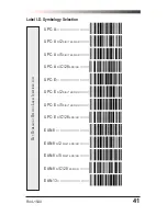 Preview for 45 page of PSC QuickScan 6000 Programming Manual