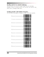 Preview for 48 page of PSC QuickScan 6000 Programming Manual