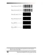 Preview for 54 page of PSC QuickScan 6000 Programming Manual