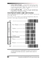 Preview for 68 page of PSC QuickScan 6000 Programming Manual