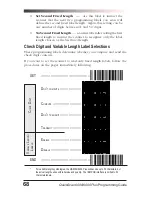 Preview for 72 page of PSC QuickScan 6000 Programming Manual