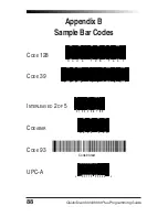 Preview for 92 page of PSC QuickScan 6000 Programming Manual