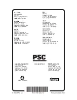 Preview for 104 page of PSC QuickScan 6000 Programming Manual