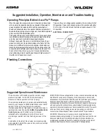 Предварительный просмотр 14 страницы PSG Dover WILDEN Accu-Flo A2 Engineering, Operation & Maintenance