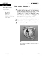 Предварительный просмотр 16 страницы PSG Dover WILDEN Accu-Flo A2 Engineering, Operation & Maintenance