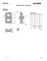 Preview for 7 page of PSG Dover WILDEN PRO-FLO P8 Engineering, Operation & Maintenance