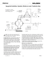 Preview for 13 page of PSG Dover WILDEN PRO-FLO P8 Engineering, Operation & Maintenance