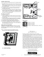 Preview for 2 page of PSG Accustat Independence ES-H2 Installation And Operating Instructions