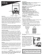 PSG HS-4024U Installation And Operating Instructions preview