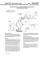 Предварительный просмотр 13 страницы PSG WILDEN GPS1 Engineering, Operation & Maintenance