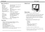 Предварительный просмотр 3 страницы PSI Displays AN5601B Operating Instructions