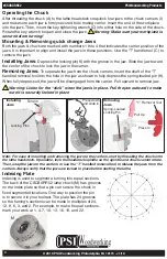 Preview for 4 page of PSI Woodworking Products Barracuda 52 User Manual