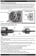 Preview for 5 page of PSI Woodworking Products Barracuda 52 User Manual