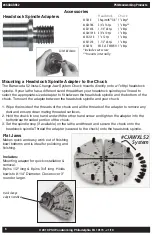 Preview for 6 page of PSI Woodworking Products Barracuda 52 User Manual