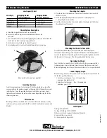 Preview for 2 page of PSI Woodworking Products BarrAcuda CSC2000C Quick Manual