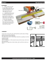 Preview for 3 page of PSI Woodworking Products MLCUTOFF User Manua