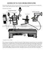 Предварительный просмотр 17 страницы PSI Woodworking Products TCLC10 User Manual