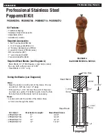 PSI Woodworking PKGRIND706 Manual preview