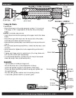 Preview for 2 page of PSI Woodworking PKGRIND706 Manual