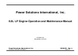 PSI 8.8L LP Operation And Maintenance Manual предпросмотр