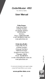 Preview for 40 page of Psiber CableMaster 450 User Manual