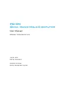 Preview for 1 page of Psion 2739D-7545MBW User Manual