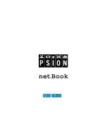 Psion netBook User Manual предпросмотр