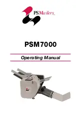 PSMailers PSM7000 Operating Manual preview