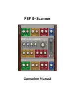 PSP B-Scanner Operation Manual предпросмотр