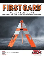 Предварительный просмотр 1 страницы PSS FRISTGARD FOLDABLE CONE Replacement Instructions Manual