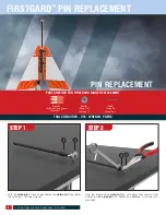 Предварительный просмотр 5 страницы PSS FRISTGARD FOLDABLE CONE Replacement Instructions Manual