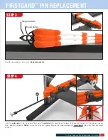 Предварительный просмотр 6 страницы PSS FRISTGARD FOLDABLE CONE Replacement Instructions Manual