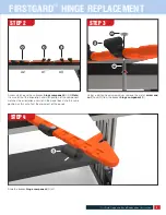 Предварительный просмотр 8 страницы PSS FRISTGARD FOLDABLE CONE Replacement Instructions Manual