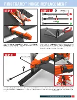 Предварительный просмотр 10 страницы PSS FRISTGARD FOLDABLE CONE Replacement Instructions Manual