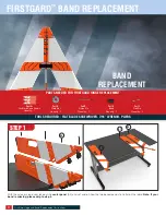 Предварительный просмотр 11 страницы PSS FRISTGARD FOLDABLE CONE Replacement Instructions Manual