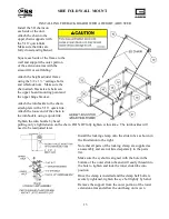 Preview for 14 page of PSS GARED 2500 Additional Installation, Operation And Maintenance Instructions