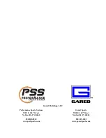 Preview for 8 page of PSS GARED 6740 Installation, Operation And Maintenance Instructions