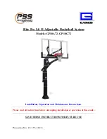 PSS Gared Elite Pro I Installation, Operation And Maintenance Manual preview