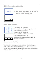 Предварительный просмотр 10 страницы PSS GP800 Power Series User Manual