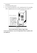 Предварительный просмотр 20 страницы PSS GP800 Power Series User Manual