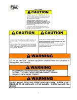 Preview for 4 page of PSS TSC 1500XL Installation Instructions Manual