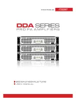 PSSO DDA-1700 User Manual preview