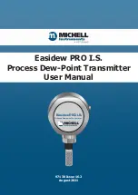 PST MICHELL Instrucments Easidew PRO I.S. for Gases User Manual preview