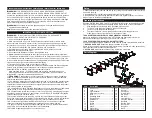 Preview for 2 page of PT POWER W2401 Owner'S Manual