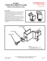 PTAC LL2B Installation Instructions preview