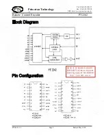 Предварительный просмотр 2 страницы PTC PT2262 Manual