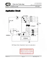 Предварительный просмотр 10 страницы PTC PT2262 Manual