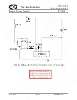 Предварительный просмотр 11 страницы PTC PT2262 Manual