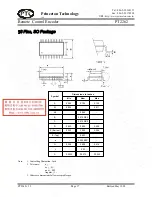 Preview for 17 page of PTC PT2262 Manual